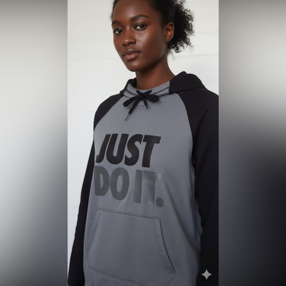 Nike All Time Graphic Hoodie Just Do It Therma Fit